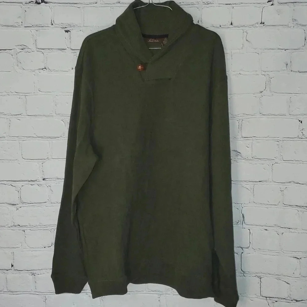 Tasso Elba Olive Pullover Sweater NWT